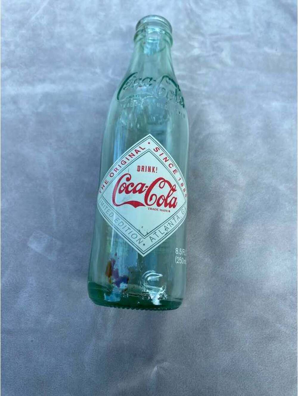 2008 Coca-Cola Limited Edition 8.5 oz Glass Bottle
